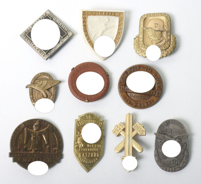 10x German Third Reich Rally / Day Badges