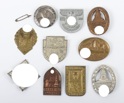 10x German Third Reich Rally / Day Badges