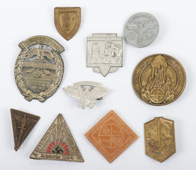 10x German Third Reich Rally / Day Badges - 2