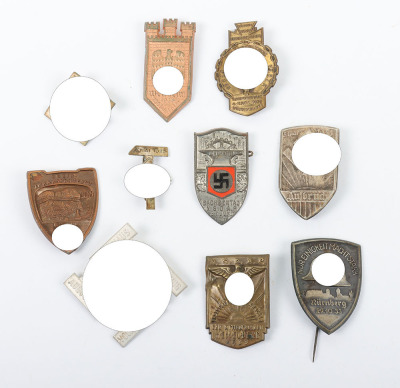 10x German Third Reich Rally / Day Badges