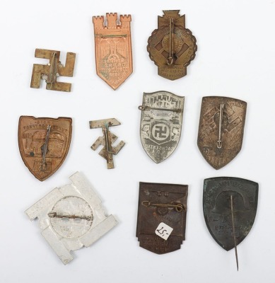 10x German Third Reich Rally / Day Badges - 3