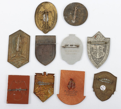 10x German Third Reich Rally / Day Badges - 3