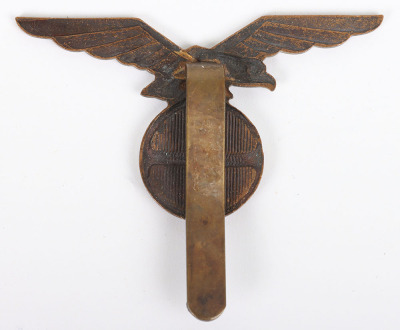 Axis Norwegian Quisling Party Cap Badge - 2