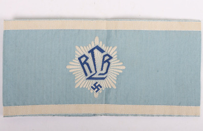 Third Reich Reichslufschutzbund (R.L.B) Armband - 4