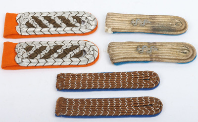 3x Pairs of WW2 German Tunic Shoulder Straps - 2