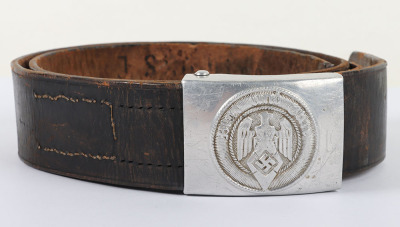 WW2 German Hitler Youth Belt and Buckle - 2