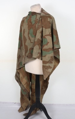 WW2 German Armed Forces Camouflage Poncho / Zeltbahn - 4