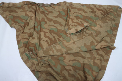 WW2 German Armed Forces Camouflage Poncho / Zeltbahn - 6