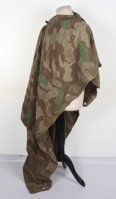 WW2 German Armed Forces Camouflage Poncho / Zeltbahn - 3
