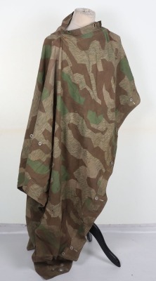 WW2 German Armed Forces Camouflage Poncho / Zeltbahn - 4