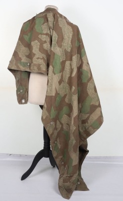 WW2 German Armed Forces Camouflage Poncho / Zeltbahn - 5