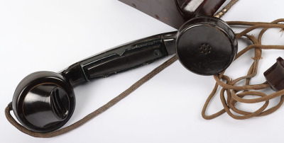 WW2 German Bunker Field Telephone - 4