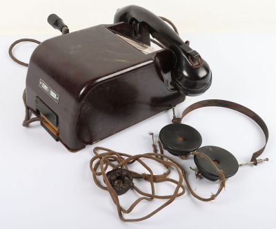 WW2 German Bunker Field Telephone - 5