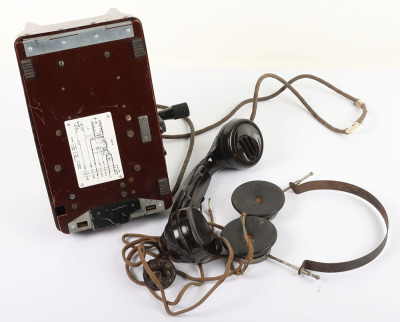 WW2 German Bunker Field Telephone - 7