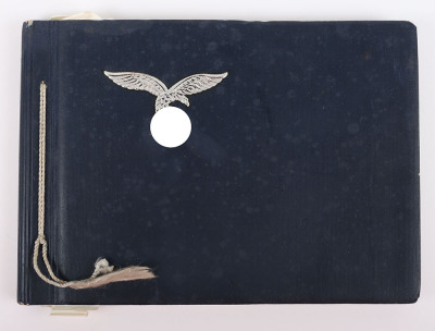 WW2 German Luftwaffe Snapshot Photograph Album