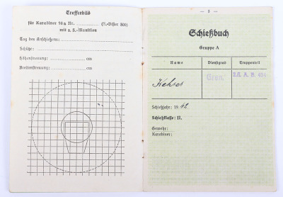 WW2 German Army Photograph Album and Paperwork Grouping of Heinz Kehrer 6th Battalion Grenadier Regiment Nr 670 and Reichsarbeitsdienst (R.A.D) - 17