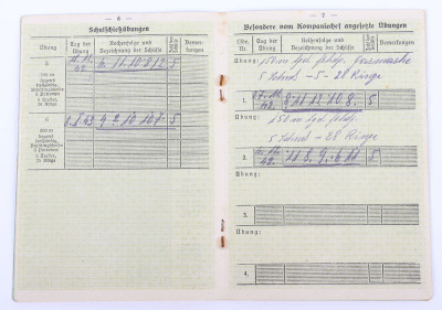 WW2 German Army Photograph Album and Paperwork Grouping of Heinz Kehrer 6th Battalion Grenadier Regiment Nr 670 and Reichsarbeitsdienst (R.A.D) - 19
