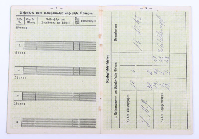 WW2 German Army Photograph Album and Paperwork Grouping of Heinz Kehrer 6th Battalion Grenadier Regiment Nr 670 and Reichsarbeitsdienst (R.A.D) - 20