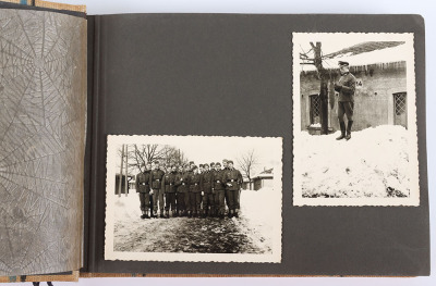 WW2 German Army Photograph Album and Paperwork Grouping of Heinz Kehrer 6th Battalion Grenadier Regiment Nr 670 and Reichsarbeitsdienst (R.A.D) - 24
