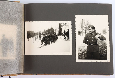 WW2 German Army Photograph Album and Paperwork Grouping of Heinz Kehrer 6th Battalion Grenadier Regiment Nr 670 and Reichsarbeitsdienst (R.A.D) - 25