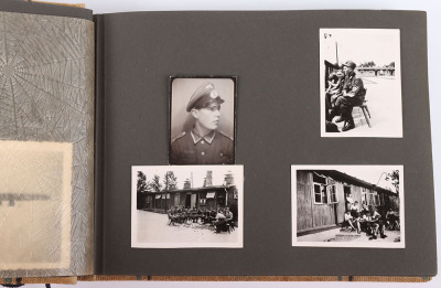 WW2 German Army Photograph Album and Paperwork Grouping of Heinz Kehrer 6th Battalion Grenadier Regiment Nr 670 and Reichsarbeitsdienst (R.A.D) - 26