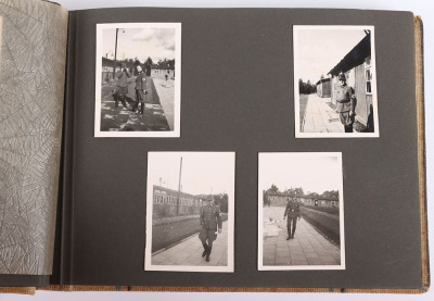WW2 German Army Photograph Album and Paperwork Grouping of Heinz Kehrer 6th Battalion Grenadier Regiment Nr 670 and Reichsarbeitsdienst (R.A.D) - 28