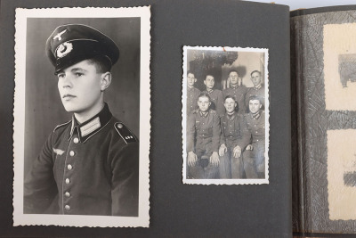 WW2 German Army Photograph Album and Paperwork Grouping of Heinz Kehrer 6th Battalion Grenadier Regiment Nr 670 and Reichsarbeitsdienst (R.A.D) - 30