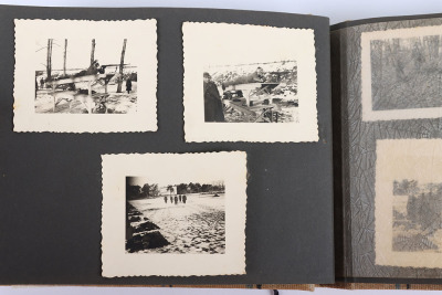 WW2 German Army Photograph Album and Paperwork Grouping of Heinz Kehrer 6th Battalion Grenadier Regiment Nr 670 and Reichsarbeitsdienst (R.A.D) - 34