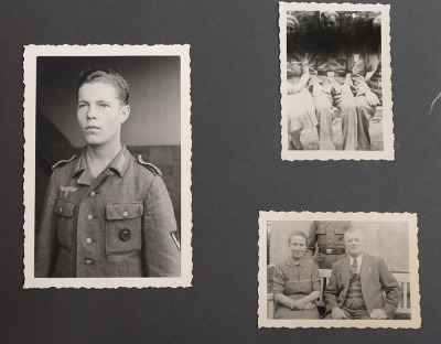 WW2 German Army Photograph Album and Paperwork Grouping of Heinz Kehrer 6th Battalion Grenadier Regiment Nr 670 and Reichsarbeitsdienst (R.A.D) - 41