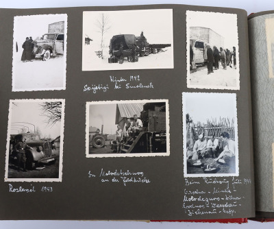 WW2 German Luftwaffe Eastern Front Photograph Album - 8