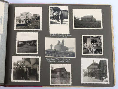 WW2 German Luftwaffe Eastern Front Photograph Album - 9
