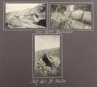 WW2 German Memorial Photograph and Document Album to a German Army Officer Killed on the Eastern Front in 1945 - 3