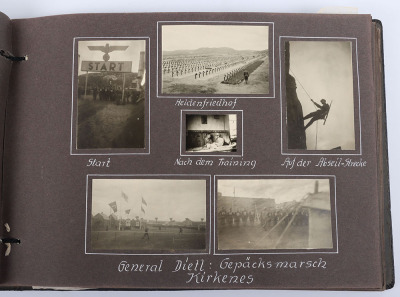 WW2 German Memorial Photograph and Document Album to a German Army Officer Killed on the Eastern Front in 1945 - 4