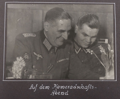 WW2 German Memorial Photograph and Document Album to a German Army Officer Killed on the Eastern Front in 1945 - 5