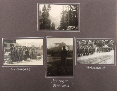WW2 German Memorial Photograph and Document Album to a German Army Officer Killed on the Eastern Front in 1945 - 8