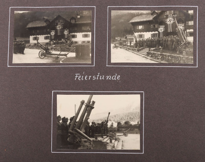 WW2 German Memorial Photograph and Document Album to a German Army Officer Killed on the Eastern Front in 1945 - 9