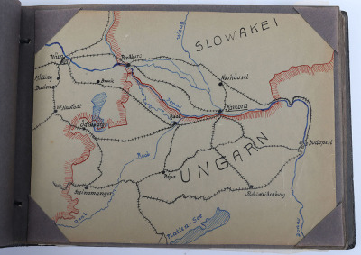 WW2 German Memorial Photograph and Document Album to a German Army Officer Killed on the Eastern Front in 1945 - 15