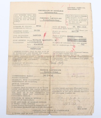WW2 German Soldbuch Artillery Ersatz Abteilung 228 - 2