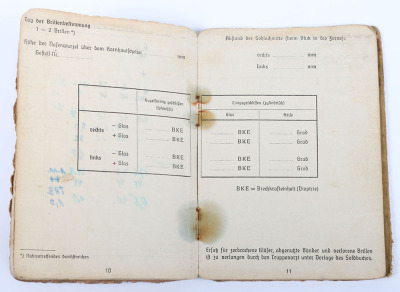 WW2 German Soldbuch Artillery Ersatz Abteilung 228 - 12
