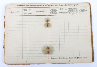 WW2 German Soldbuch Artillery Ersatz Abteilung 228 - 13