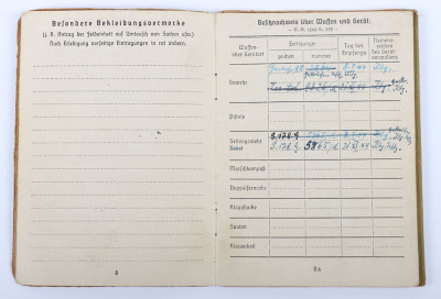 WW2 German Army Soldbuch to a Pioneer - 8