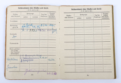 WW2 German Army Soldbuch to a Pioneer - 9
