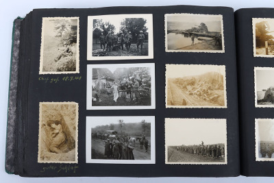 Impressive WW2 German Eastern Front Photograph Album - 15