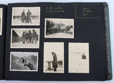 Impressive WW2 German Eastern Front Photograph Album - 22