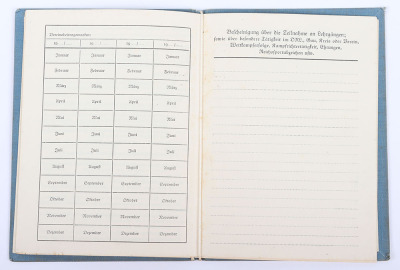 Third Reich DLV Log Book - 25