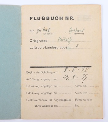 Third Reich DLV Log Book - 30