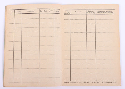 Third Reich DLV Log Book - 34