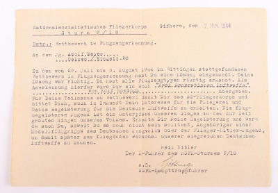 WW2 German Armed Forces Wehrpass Issued in April 1945 - 3