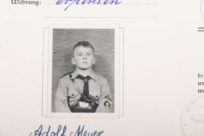 WW2 German Armed Forces Wehrpass Issued in April 1945 - 6
