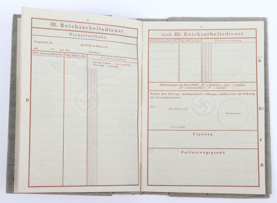 WW2 German Armed Forces Wehrpass Issued in April 1945 - 13